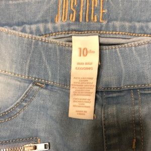 Justice size 10 girls jeans
